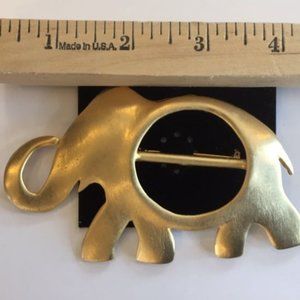 ELEPHANT Scarf Clip Brooch Pin